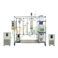 Turnkey Solution Process High Purification Cbd Oil Extraction Machine Glass Molecular Distillation Equipment